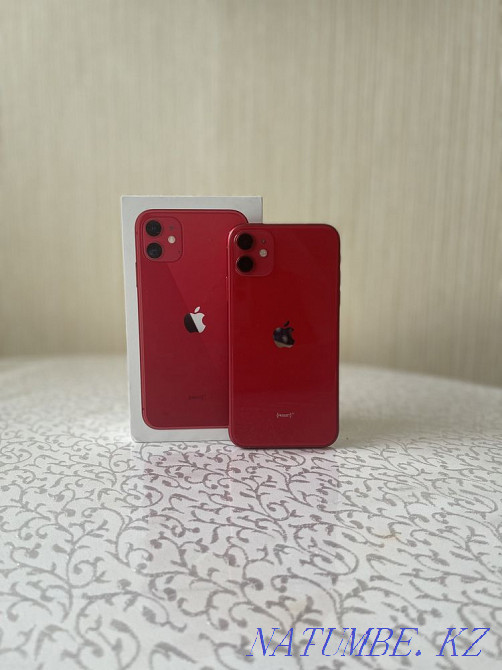 iPhone 11, 64GB. red. Almaty - photo 4