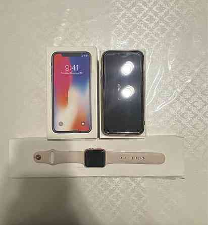 iPhone X + apple watch Atyrau