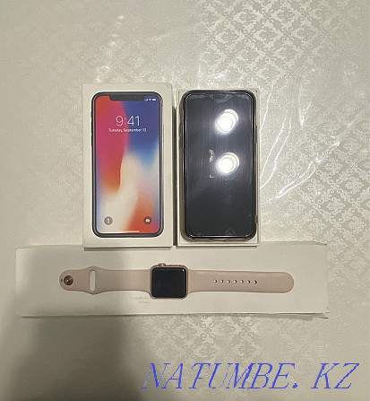 iPhone X+apple watch Atyrau - photo 1