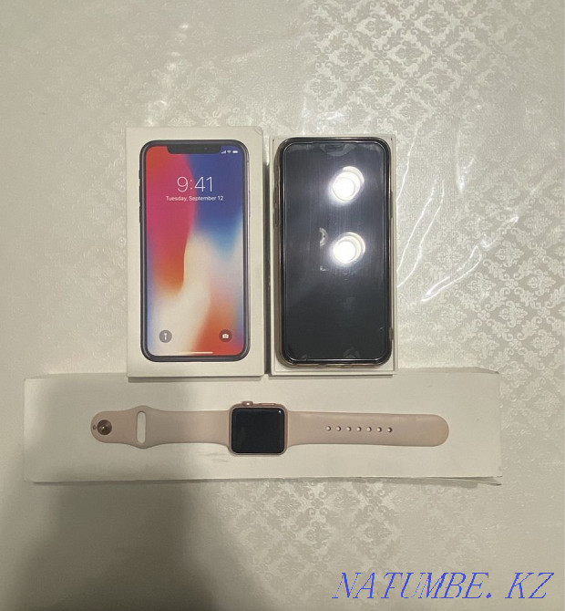 iPhone X+apple watch Atyrau - photo 1