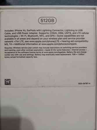 iPhone Xs 512gb gold  Алматы