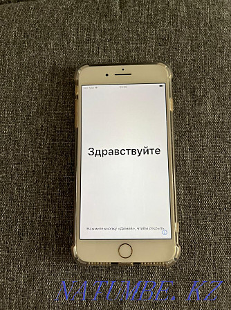 iPhone 7 plus золотистого цвета Петропавловск - изображение 3