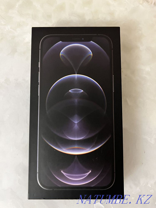 Iphone 12 Pro Max, Graphite, 256 Gb, used Almaty - photo 1