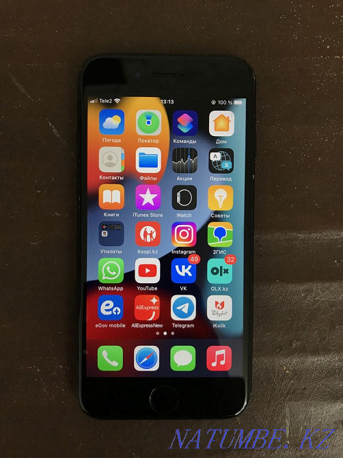 iphone 7 black 32 gb Shymkent - photo 1