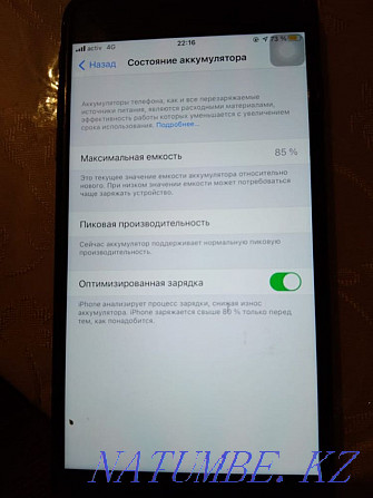 iPhone 8+ in good condition Urochishche Talgarbaytuma - photo 3