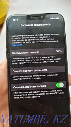 В идеале Срочно IPhone XS 64GB Space Grey, АКБ 86%, Face ID, в идеале Караганда - изображение 3