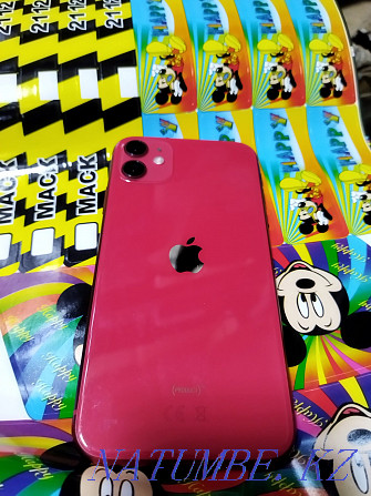 Продам iPhone 11 red 64 gb Семей - изображение 1