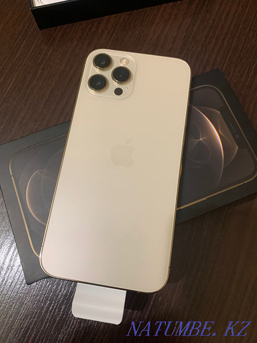 iPhone 12 Pro Max gold Almaty - photo 3
