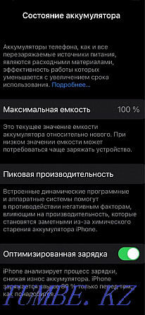 iPhone iPhone 13 100% 128 Гб  Алматы - изображение 3