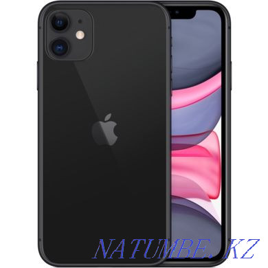 iPhone 11 128 ГБ мөрленген қара түсті  - изображение 1