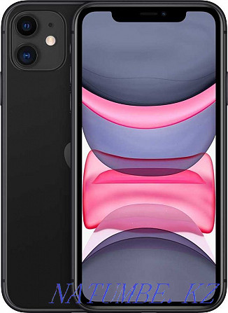 iPhone 11 128 ГБ мөрленген қара түсті  - изображение 2