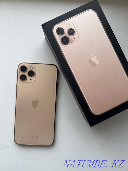 Iphone 11 pro 64gb gold золотой Алматы - изображение 1