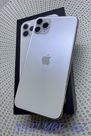 iPhone 11 Pro Max Dual 2 Sim (256 Гб) күміс.  Алматы - изображение 1