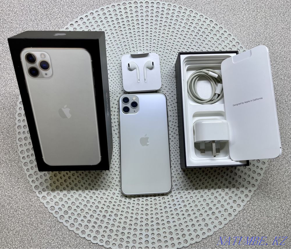 iPhone 11 Pro Max Dual 2 Sim (256Gb) Silver. Алматы - изображение 2