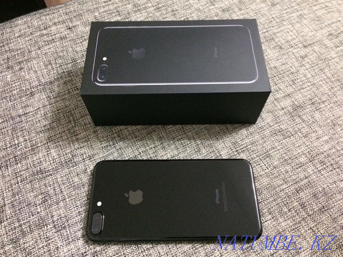 iPhone 7 Plus Jet Black 128 Гб  Астана - изображение 1