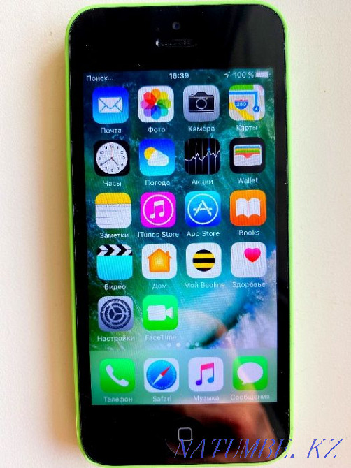 Iphone 5C 16 GB (Green)! Астана - изображение 1