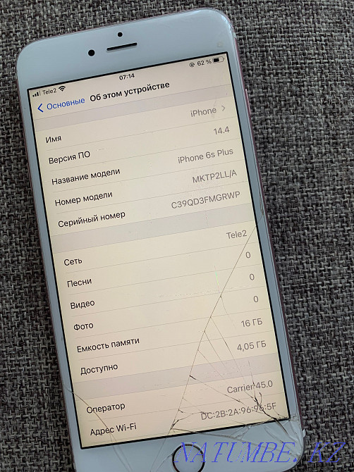 iPhone 6s Plus 16gb Алматы - изображение 2