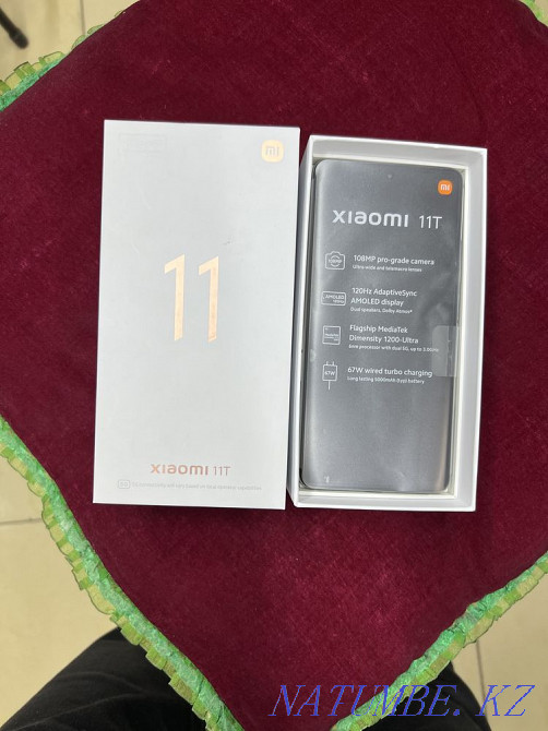 Xioami 11 T 256G Ram 8 4G LTE 5000 mah Battery доставка есть Алматы - изображение 3