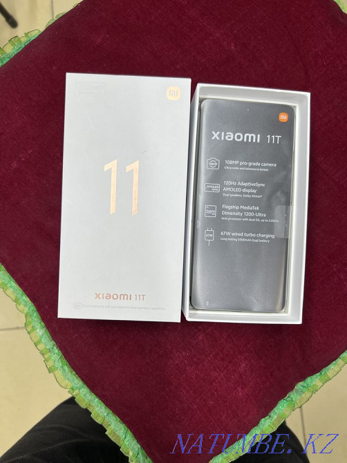 Xioami 11 T 256G Ram 8 4G LTE 5000 mah Battery доставка есть Алматы - изображение 6
