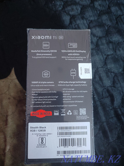 Xiaomi 11i 5G stealth black 8/128GB Temirtau - photo 2