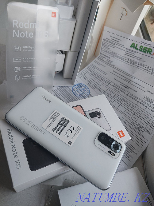 Xiaomi Redmi Note 10s новый! На гарантии Алматы - изображение 3