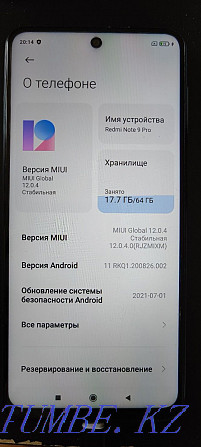 Xiaomi Redmi Note 9 pro Нуркен - photo 6