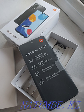 Xiaomi Redmi Note 11 new ! On guarantee Almaty - photo 2