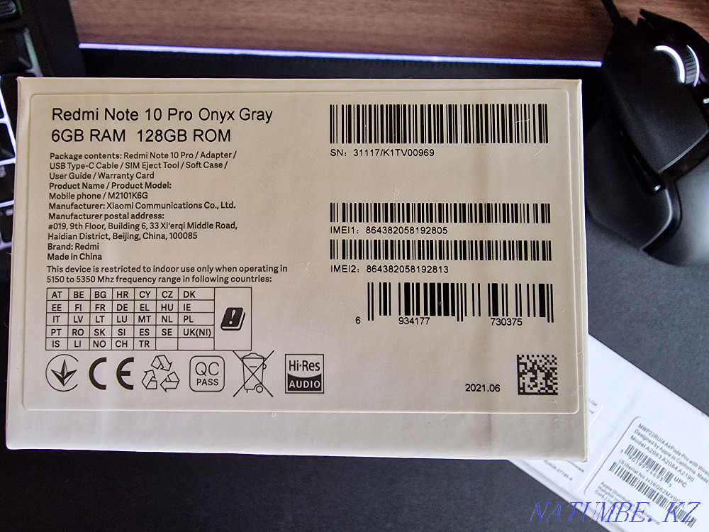 Продам Redmi Note 10 Pro Бостандык - изображение 2