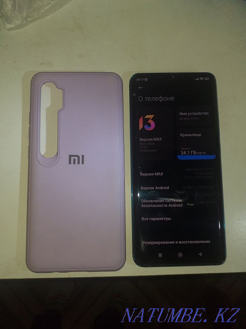 Xiaomi mi note 10 pro 256 gb Алматы - изображение 1