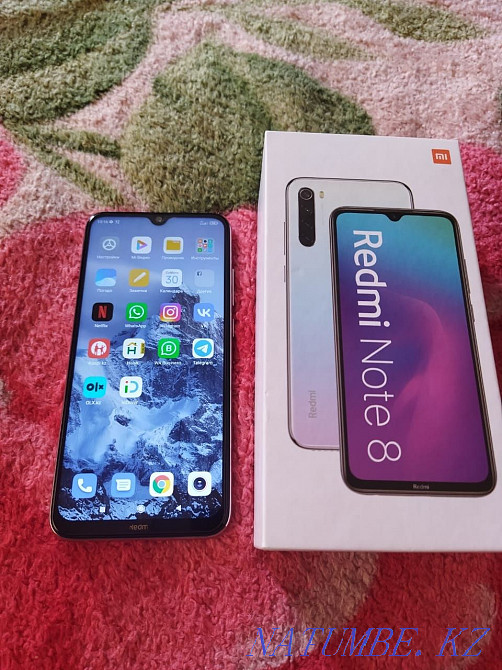 Продам смартфон Xiaomi Redmi Note 8 Талдыкорган - изображение 1