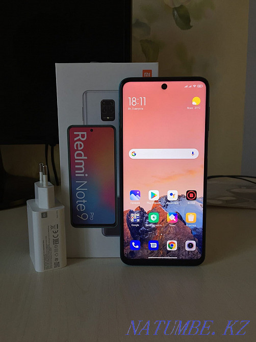 Redmi Note 9 Pro 6/64 Алматы - изображение 1