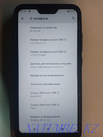 Mi A2 lite продаю в хорошем состояния Алматы - изображение 3