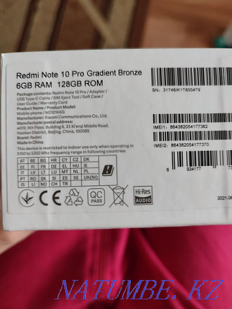 Redmi note 10 pro for sale Astana - photo 5