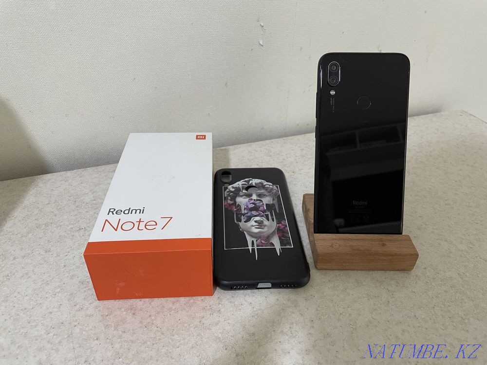 Xiaomi Redmi Note 7 64Gb Black Алматы - изображение 1