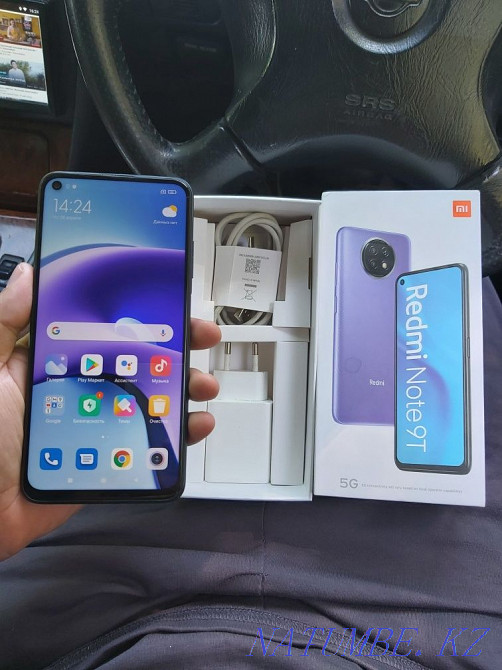 Redmi not 9 T память 128гб Алматы - изображение 3