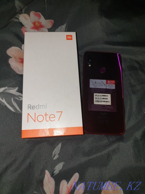 Selling Redmi Note 7 for all questions call. Price 45000 bargaining. Petropavlovsk - photo 1
