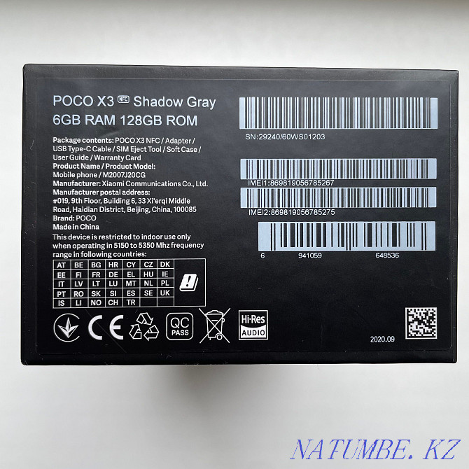 Xiaomi Poco X3 6/128 жаңа сияқты  Алматы - изображение 4