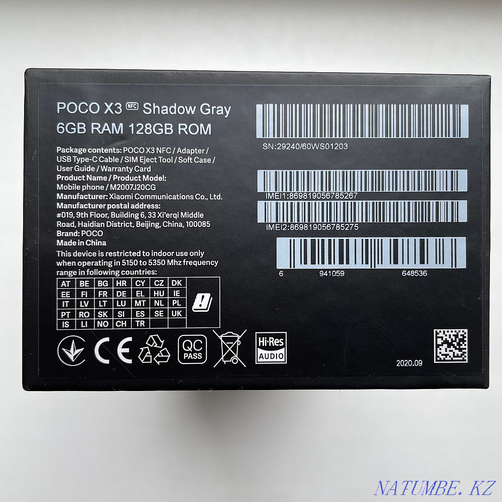 Xiaomi Poco X3 6/128 как новый Алматы - изображение 4