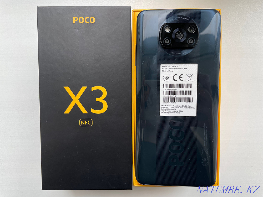 Xiaomi Poco X3 6/128 как новый Алматы - изображение 1