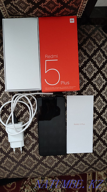 Redmi 5 plus black Нуркен - изображение 1
