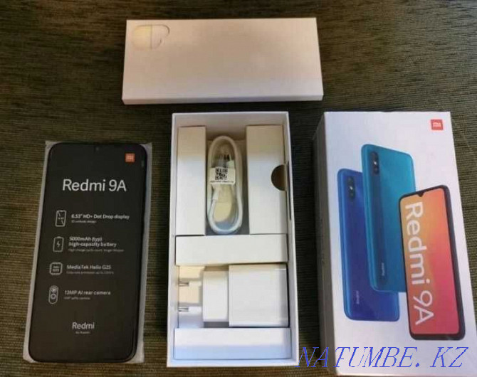 Новый телефон Xiaomi Redmi 9A Gray - 32gb, 6.53”, 5000 mAh Костанай - изображение 3