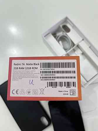 Redmi 7A Matte Black Ram 2GB, ROM 32GB Aqtobe