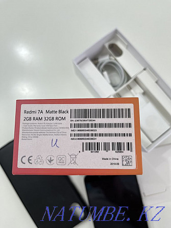 Redmi 7A Matte Black Ram 2GB, ROM 32GB Актобе - изображение 2
