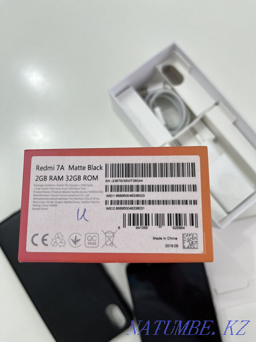 Redmi 7A Matte Black Ram 2GB, ROM 32GB Aqtobe - photo 2