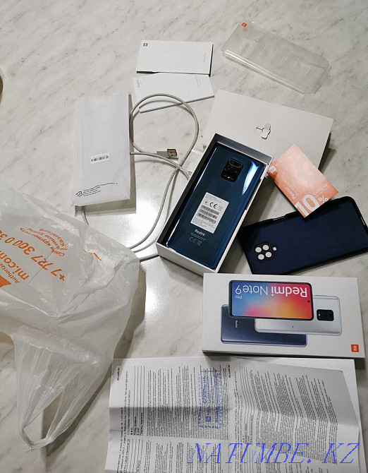 Redmi note 9 pro/128gb/8gb алмасу S20 Шымкент - изображение 2