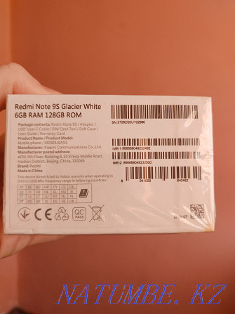 Xiaomi redmi note 9s 6/128G Almaty - photo 3