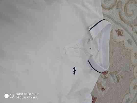 Белая футболка и новые качественные джинсовые шорты 8-9 лет. Almaty