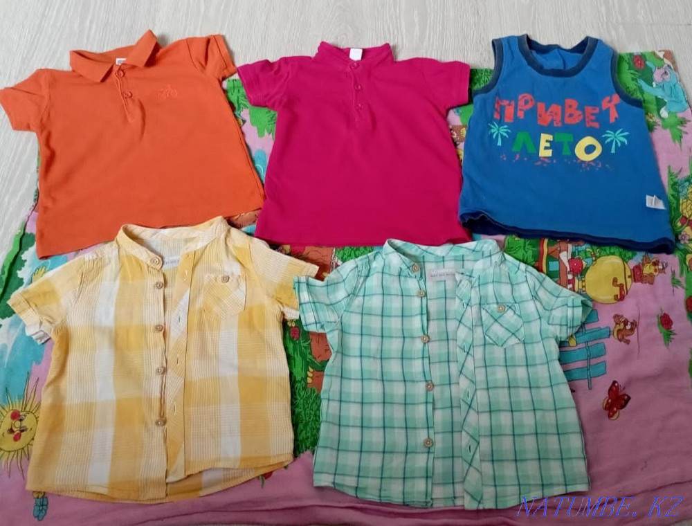 Children's shorts and t-shirts for boys Oral - photo 1