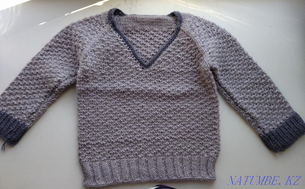 Jacket and Poluver. For 3-4 years Handmade Нуркен - photo 2