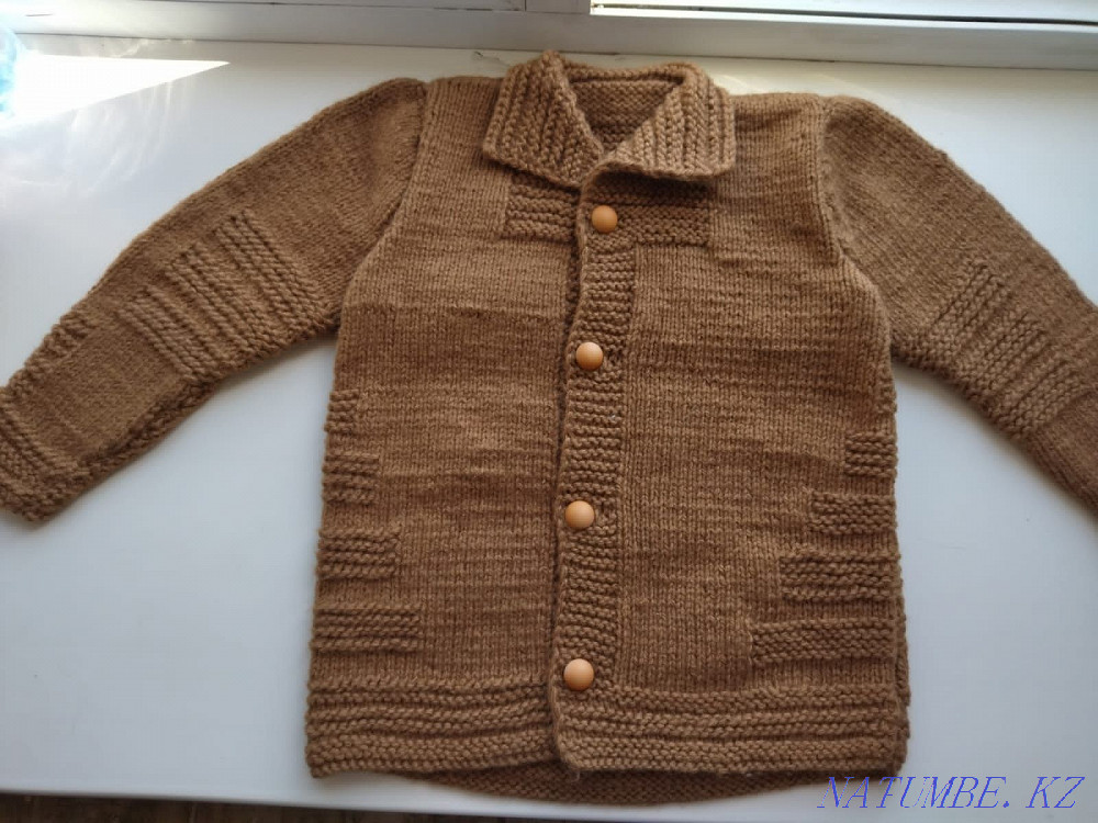 Jacket and Poluver. For 3-4 years Handmade Нуркен - photo 1